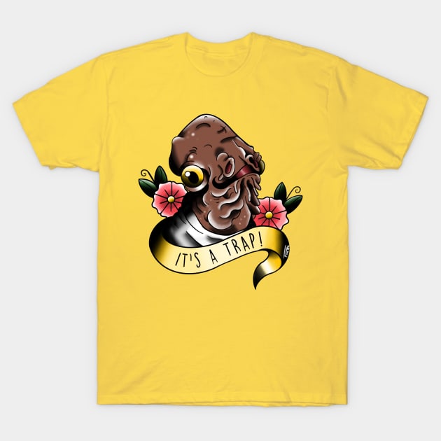 It's a Trap T-Shirt by freezethecomedian